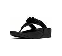 FitFlop Infradito da donna Lulu Sandali con perline e catena in pelle E6F EUR 41 Nero