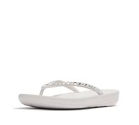Fitflop Infradito ergonomiche Iqushion Multi-Crystal Donna, Bianco urbano, 40 EU