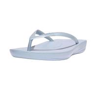 Fitflop Infradito ergonomiche Iqushion Perlato, Donna, Pearlized Skywash Blue, 36 EU