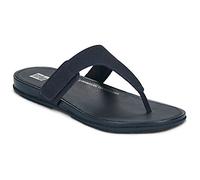FitFlop Infradito GRACIE ADJUSTABLE CANVAS TOE-POST SANDALS in Marine 38