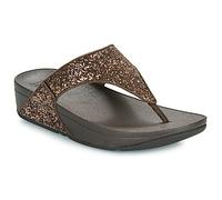FitFlop Infradito Lulu Glitter Toe-Thongs in Marrone 41