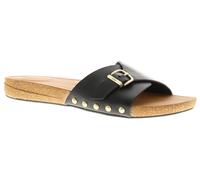 FitFlop Sandali da donna Iqushion Fibbia regolabile Scivoli in pelle HF1 EUR 36 Nero