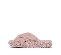 Fitflop Iqushion D-Luxe-Ciabatte Imbottite con Croce, Sandali Donna, Rosa, 38 EU
