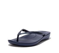 Fitflop iqushion Ergonomic Flip-Flops, Infradito Donna, Blu Midnight Navy 399, 40 EU