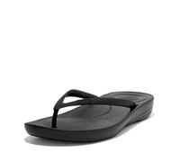 Fitflop iqushion Ergonomic Flip-Flops, Scarpe Donna, Nero (all Black), 39 EU