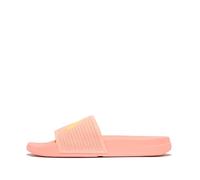 Fitflop Iqushion Freccia Knit Slides, Sandali a Ciabatta Donna, Blushy Multi, 43 EU