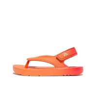 Fitflop Iqushion-Infradito ergonomiche Bambine e Ragazze, Corallo Rosso, 24 EU