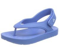 Fitflop Iqushion-Infradito per Bambini, Tinta Unita, con Tracolla, Unisex, Regata Blu, 28 EU