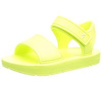 Fitflop Iqushion Kids Ergonomic Back Strap Sandal, Electric Yellow, 26 EU