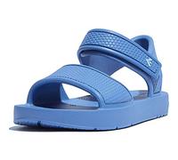 Fitflop Iqushion Kids Ergonomic Back Strap Sandal, Rocket Blue, 25 EU