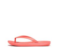 Fitflop Iqushion Kids Junior Shimmer-Infradito ergonomiche, Bambine e Ragazze, Corallo Rosato, 17 EU