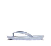 Fitflop Iqushion Kids Junior Shimmer-Infradito ergonomiche, Unisex-Bambini e Ragazzi, Skywash Blu, 17 EU