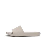 Fitflop Iqushion Mens Pool Slides, Sandali a Ciabatta Donna, Grigio Chiaro, 43 EU