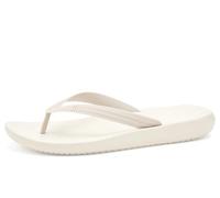 Fitflop Iqushion Mens Textured-Strap Flip-Flops, Infradito Uomo, Grigio Pallido Paris Beige, 43 EU