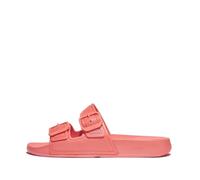 Fitflop Iqushion Pearlized Two-Bar Buckle Slides, Sandali a Ciabatta Donna, 37 EU