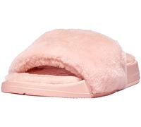 Fitflop Iqushion Pool Slide II Shearling, Sandali a Ciabatta Donna, Sale Rosa, 38 EU