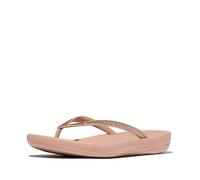 Fitflop Iqushion Sparkle, Infradito Donna, Beige Classico, 38 EU