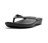 Fitflop Iqushion Sparkle, Infradito Donna, Black R08 001, 39 EU