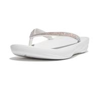 Fitflop Iqushion Sparkle Sandali con zeppaDonna | Sandali da passeggio leggeri impermeabili con comfort imbottito e supporto per arco plantare