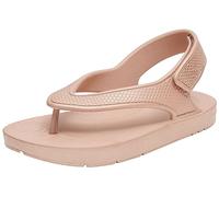 Fitflop Kids Iqushion Sandal with Backstrap Solid, Infradito Unisex-Bambini, Rose Gold, 26 EU