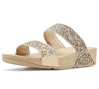 Fitflop LULU Ciabatte da donna multicolore con glitter, platino/argento, 37, Platino Argento, 37 EU