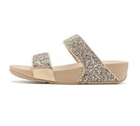 Fitflop LULU Ciabatte da donna multicolore con glitter, platino/argento, taglia 40, Platino Argento, 42 EU