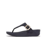 Fitflop Lulu Crystal-buckle Leather Toe-post Sandals SandaliDonna