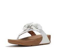 Fitflop Lulu Flower Toe Post Sandals Marrone,Bianco EU 39 Donna