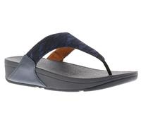 FitFlop Lulu Glitz Infradito Donna Punta a T Bartoccio Navy UK 3-8