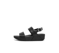 Fitflop Lulu Leather Back-Strap Sandals, Sandali Donna, Nero (all Black), 37 EU