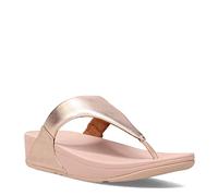Fitflop Lulu Leather Toe Post, Infradito Donna, Rose Gold, 40 EU