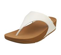 Fitflop Lulu Leather Toepost, Infradito Donna, Urban White 024, 41 EU
