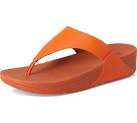 Fitflop Lulu Leather Toepost, Sandali Donna, Satsuma, 36 EU