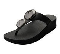 FitFlop Lulu Marbled Stone Donna Sandali con Zeppa Nera - 41 EU