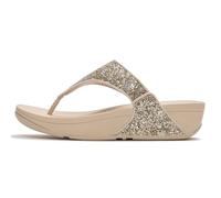 Fitflop LULU Sandali da donna con glitter multi-tono, platino/argento, taglia 40, Platino Argento, 42 EU