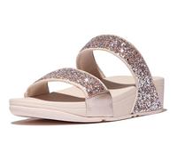 FitFlop Lulu - Sandali estivi da donna con glitter, leggeri e confortevoli, con supporto naturale per arco plantare, rosa, 39 EU