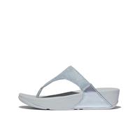 Fitflop Lulu Shimmerlux Toe-Post Sandals, Sandali Donna, Blu, 42 EU