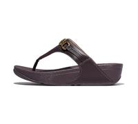 Fitflop Lulu Square-chain Leather Toe-post Sandals SandaliDonna | Infradito casual estive comode con suola in gomma antiscivolo