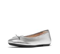 Fitflop Mary Jane - Ballerine da Donna, Colore: Beige, Argento, 38.5 EU