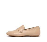 Fitflop Mocassini Delicato in Pelle Morbida, Scarpa Donna, Beige Classico, 43 EU