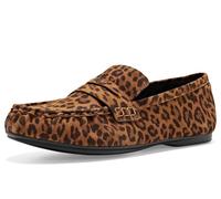 FitFlop Mocassini Donna in Camoscio Delicato | Scarpe basse ergonomiche con stampa leopardata con supporto per arco plantare e ammortizzazione ortopedica