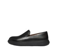 FitFlop Mocassini Donna in Pelle Iq-comff, interamente nero, 40 EU