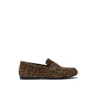 FitFlop Mocassini leopardati in pelle scamosciata FitFlop Delicato eu41 Marrone