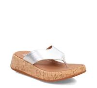 Fitflop Mwb Toe Post, Sandali Bassi Donna, Argento, 41 EU