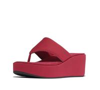 Fitflop Platfforms Wedge Toe-Post Sandals, Sandali Donna, Bacca bruciata, 37 EU Stretta