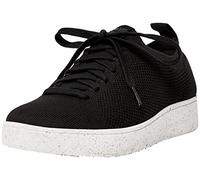 Fitflop Rally E01 Sneaker Multi-Knit, Scarpe da Ginnastica Donna, Nero, 40 EU