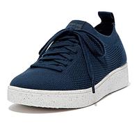 Fitflop Rally E01 Sneaker Multi-Knit, Scarpe da Ginnastica Donna, Marina Militare 001, 37 EU