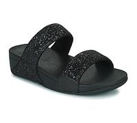 FitFlop Sandali con zeppa Lulu Slide - Glitter in Nero 37