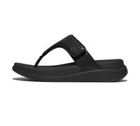 Fitflop Sandali da donna F-mode Go regolabili con punta piatta, Nero, 39 EU