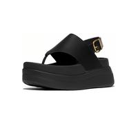 FitFlop Sandali da donna F-Mode Stack in pelle con cinturino posteriore e puntale E2G EUR 38 Nero